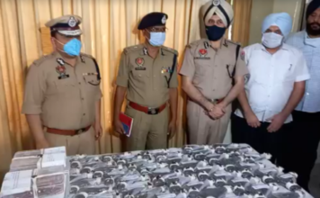 पंजाब पुलिस ने विदेशी पिस्तौलों की बड़ी खेप की ज़ब्त, एक कथित आतंकवादी और हथियारों का तस्कर किया गिरफ्तार