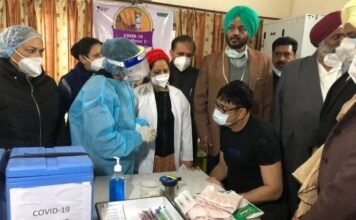पंजाब के ग्रामीण और शहरी क्षेत्रों में टीकाकरण मुहिम जोरों पर – बलबीर सिद्धू
