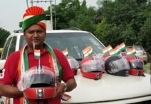 हेलमेट मैन का मिशन है भारत को सड़क दुर्घटना मुक्त बनाना