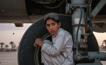 13 рд╕рд╛рд▓ рдХрд╛ рд▓рдбрд╝рдХрд╛ рдЬрд╣рд╛рдЬ рдХреЗ рдкрд╣рд┐рдП рдореЗрдВ рдЫреБрдк рдХрд░ рднрд╛рд░рдд рдкрд╣реБрдВрдЪрд╛