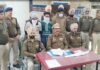 बटाला रेलवे पुलिस की बड़ी कार्रवाई: ट्रेनों में लूटपाट करने वाले गिरोह का पर्दाफाश, तीन आरोपी गिरफ्तार
