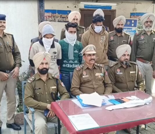 बटाला रेलवे पुलिस की बड़ी कार्रवाई: ट्रेनों में लूटपाट करने वाले गिरोह का पर्दाफाश, तीन आरोपी गिरफ्तार