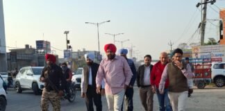 गुरजीत सिंह औजला लोगों के लिए खुद सड़कों पर उतरे, एयरपोर्ट रोड की ट्रैफिक समस्या के समाधान की बड़ी पहल