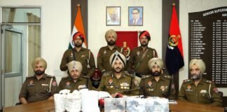 खेतों की आड़ में नशा तस्करी का बड़ा खुलासा, 10 आरोपी हथियारों सहित गिरफ्तार