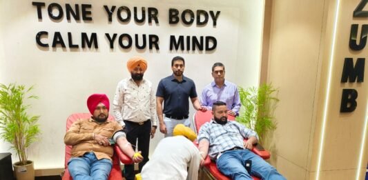 अमृतसर में ‘ऑफ द ग्रिड’ प्रीमियम जिम की री-ओपनिंग पर भव्य रक्तदान शिविर, अमरदीप सिंह बैंस ने किया उद्घाटन
