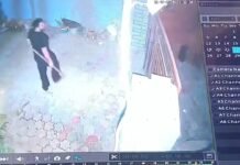 AAP सरपंच पर घर के बाहर हथियारों के साथ धमकाने का आरोप, CCTV वीडियो वायरल