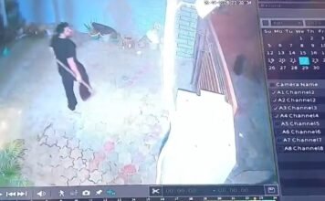 AAP सरपंच पर घर के बाहर हथियारों के साथ धमकाने का आरोप, CCTV वीडियो वायरल