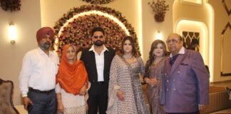 प्यार, संगीत और भावनाओं से सजा मुस्कान-अमरिंदर का भव्य वेडिंग रिसेप्शन