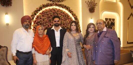 प्यार, संगीत और भावनाओं से सजा मुस्कान-अमरिंदर का भव्य वेडिंग रिसेप्शन